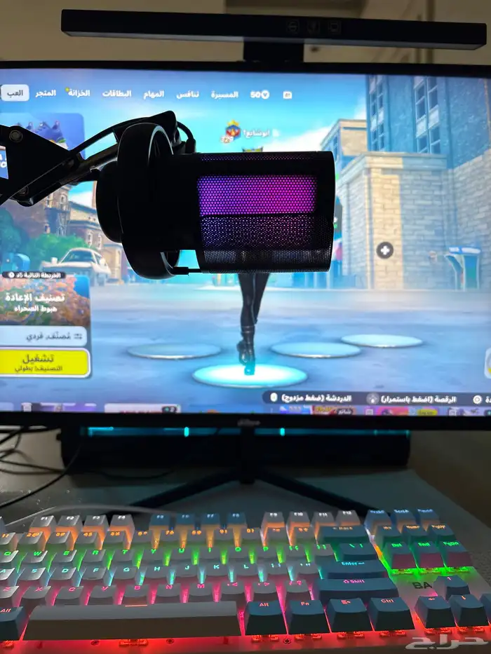 مايك يشتغل PC و سوني 5 و 4 1