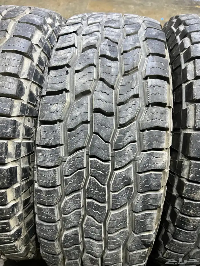كفرات كوبر نص حجري مقاس 285 75 16 20