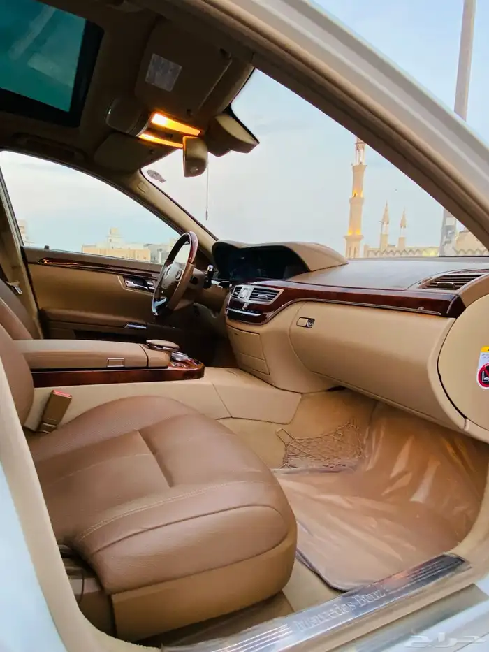 مرسيدس بانوراما S350 كت مخزنه بحاله الجديد ماشاء الله 52