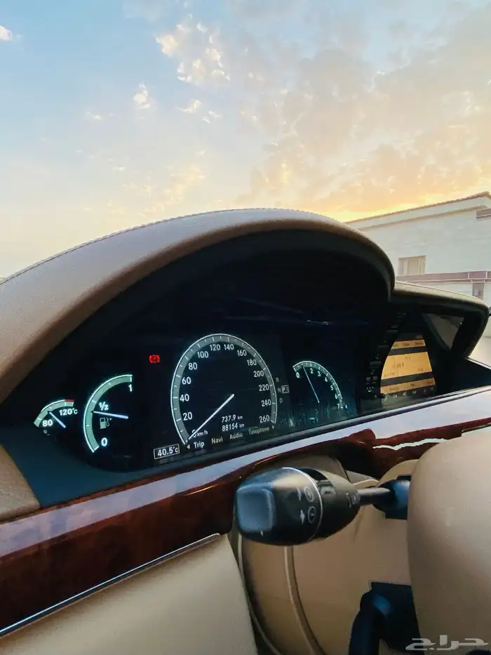 مرسيدس بانوراما S350 كت مخزنه بحاله الجديد ماشاء الله 29