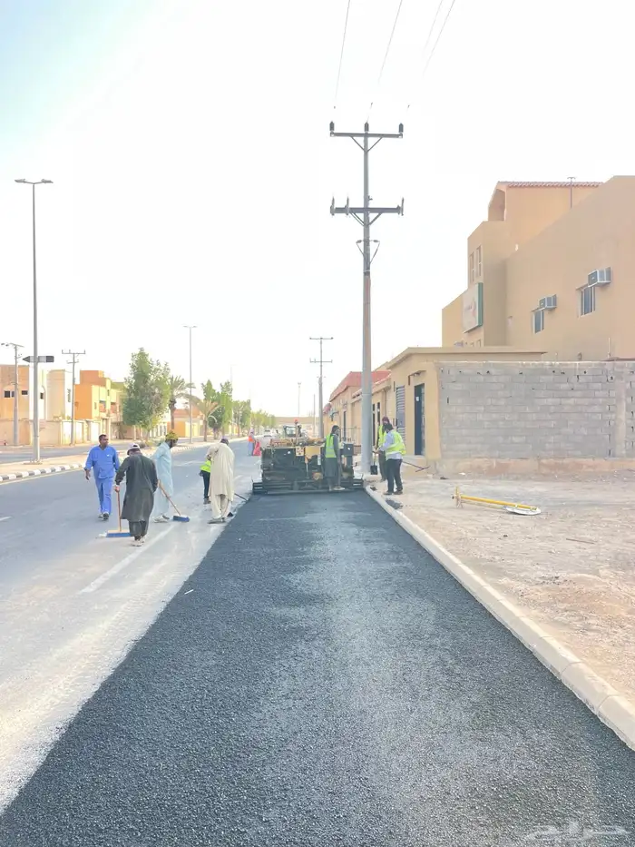 فرادة اسفلت صغيرة للايجار 0