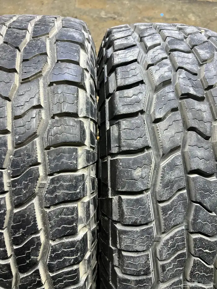 كفرات كوبر نص حجري مقاس 285 75 16 18
