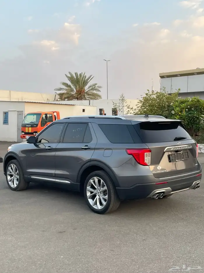 فورد اكسبلور 2021 بنزين بلاتينيوم بطاقه جمركيه وارد كوريا 2