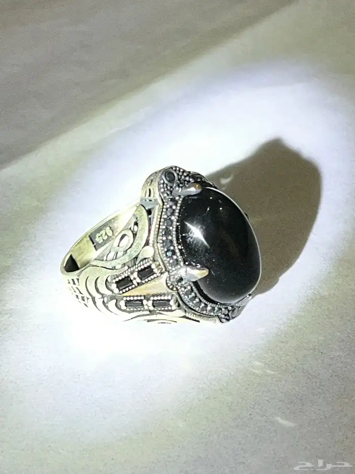 أحجار كريمه طبيعي وفضه إيطالي عيار 925 28