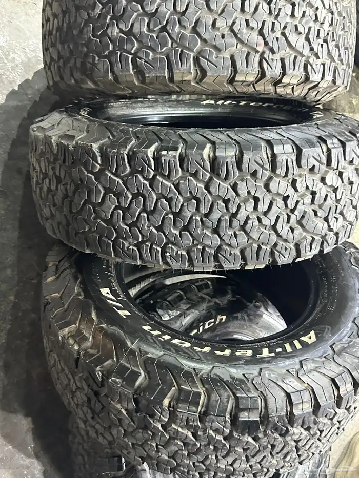 كفرات بي اف جودرتش نص حجري مقاس 265 70 17 27