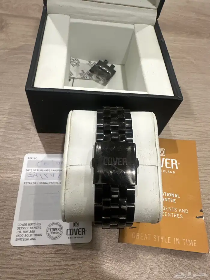 COVER Swiss Men s Watch ساعه رجاليه سويسريه 3