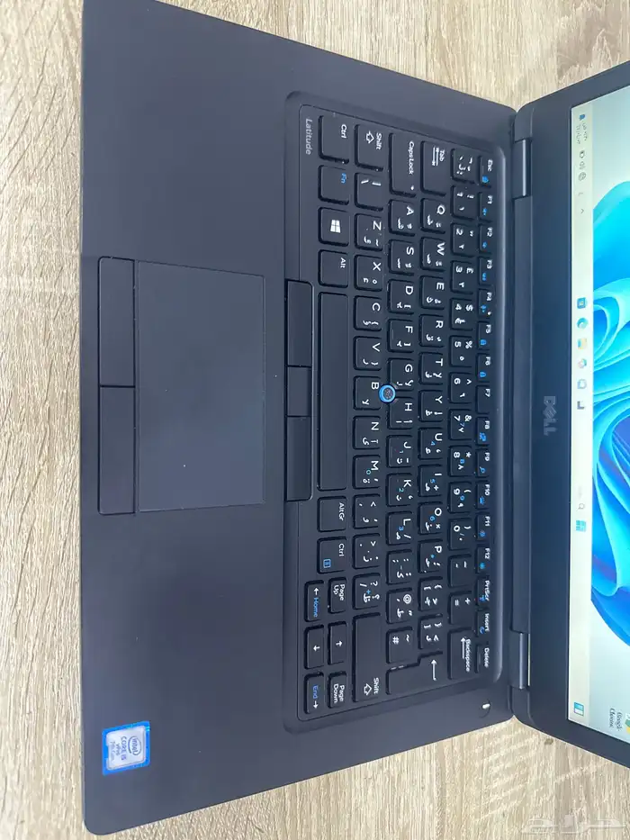 لابتوب ديل معالج i5 رام 8 ssd256 1