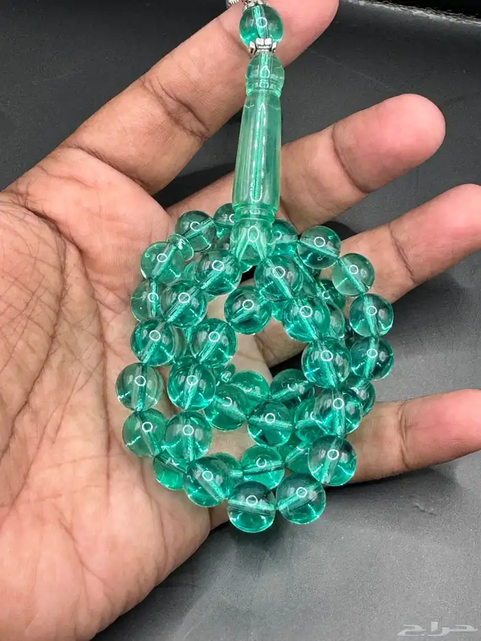 سبحة بلاكبت بلجيكي لون مميز بيضاوي 4