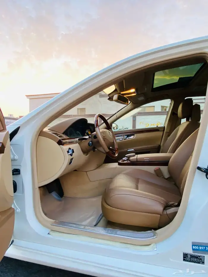 مرسيدس بانوراما S350 كت مخزنه بحاله الجديد ماشاء الله 25