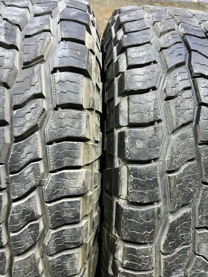 كفرات كوبر نص حجري مقاس 285 75 16 17