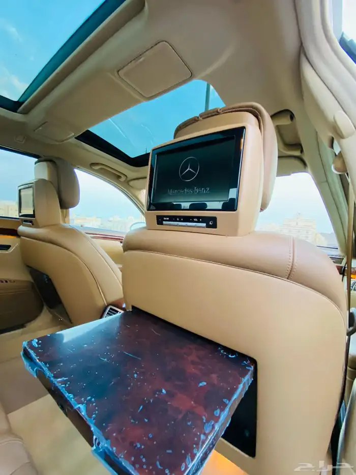 مرسيدس بانوراما S350 كت مخزنه بحاله الجديد ماشاء الله 43