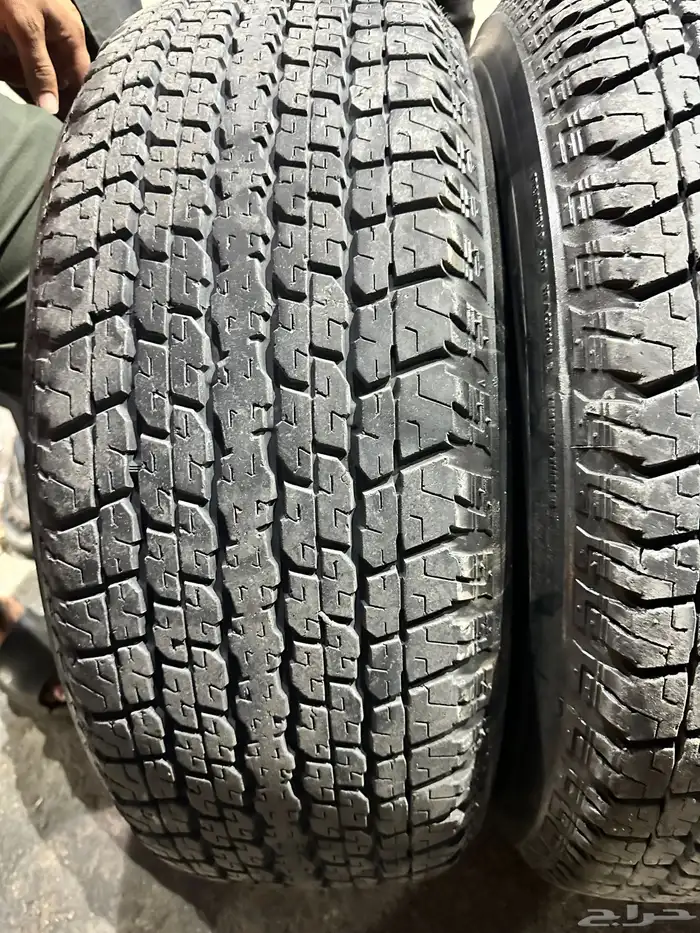 جنوط نيسان فتك اصلي وكاله  مع كفرات بريجستون 275.65.17 ت22 17