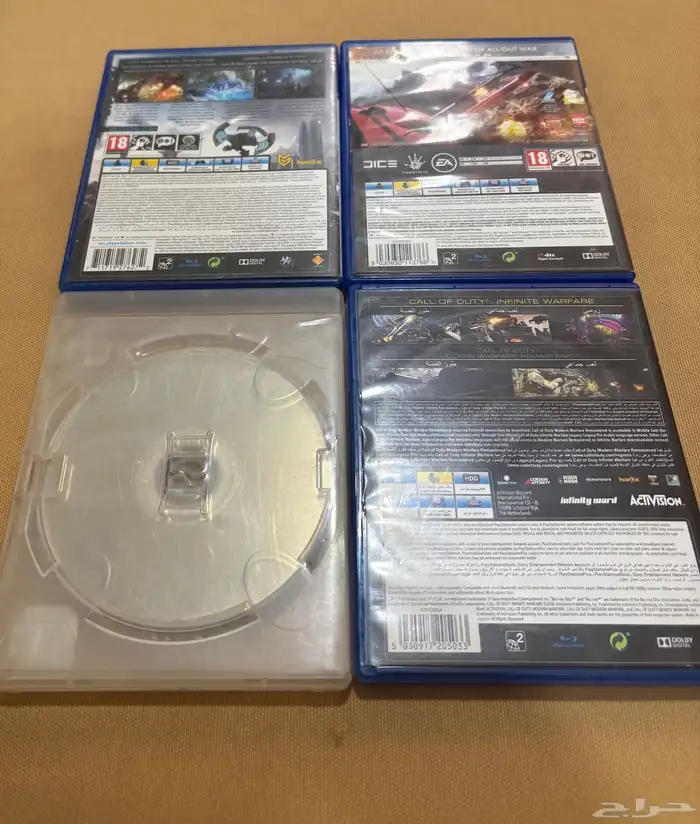 اشرطة سوني 4 1