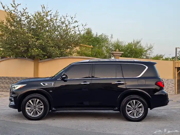 انفينتي QX80 موديل 2019 وارد امريكي موجودة بدبي 12