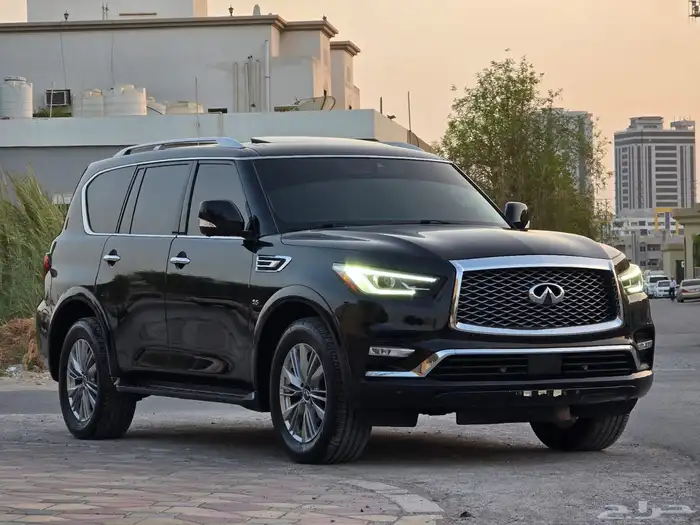 انفينتي QX80 موديل 2019 وارد امريكي موجودة بدبي 2