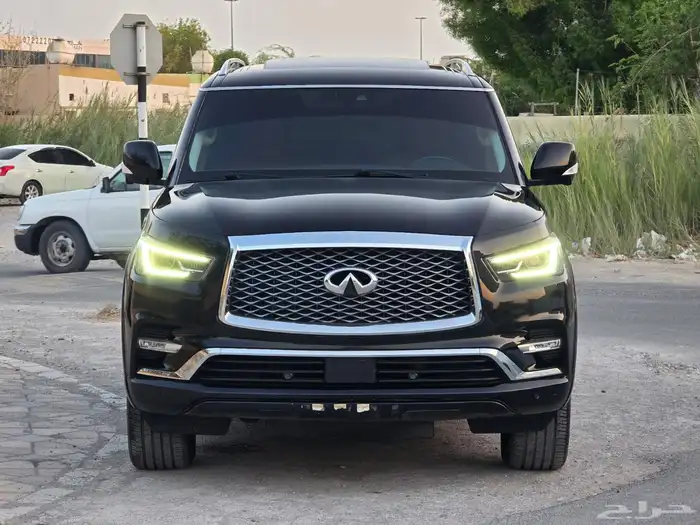 انفينتي QX80 موديل 2019 وارد امريكي موجودة بدبي 1