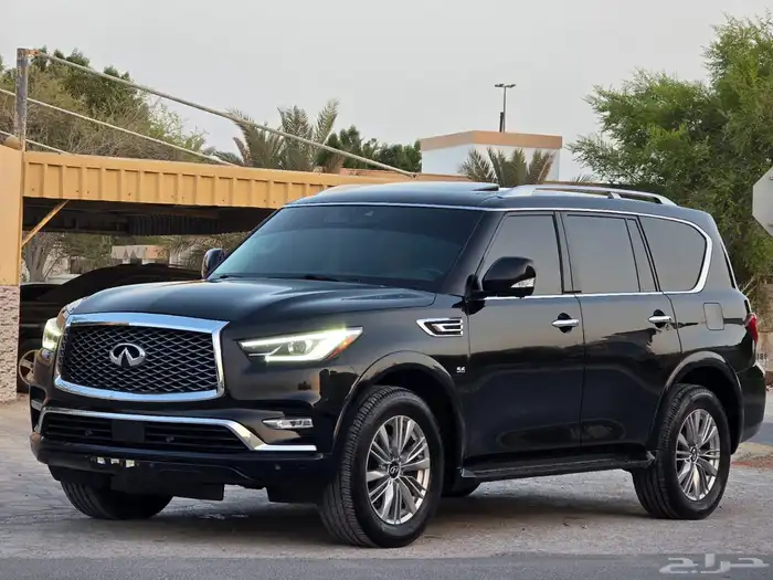 انفينتي QX80 موديل 2019 وارد امريكي موجودة بدبي 0