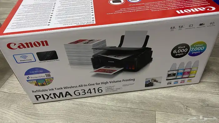 طابعه جديده بكرتونها للبيع 2