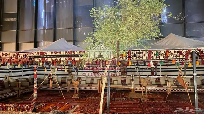 تاجير خيام اروبيه وخيام شعبيه كنب كرسي طاولات 44