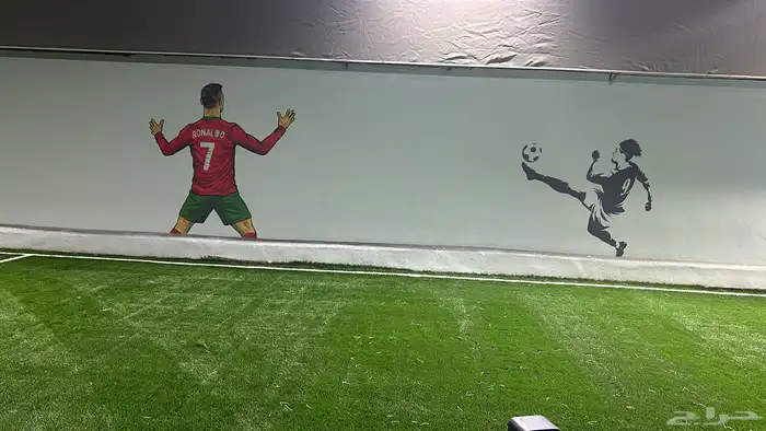 رسم ملاعب كرة قدم جداريات كرة قدم 2