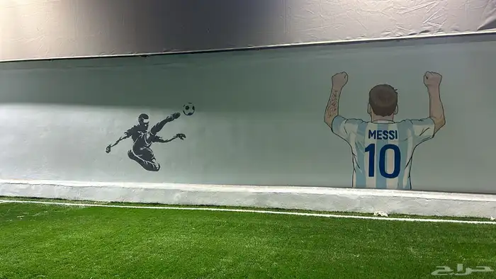 رسم ملاعب كرة قدم جداريات كرة قدم 1