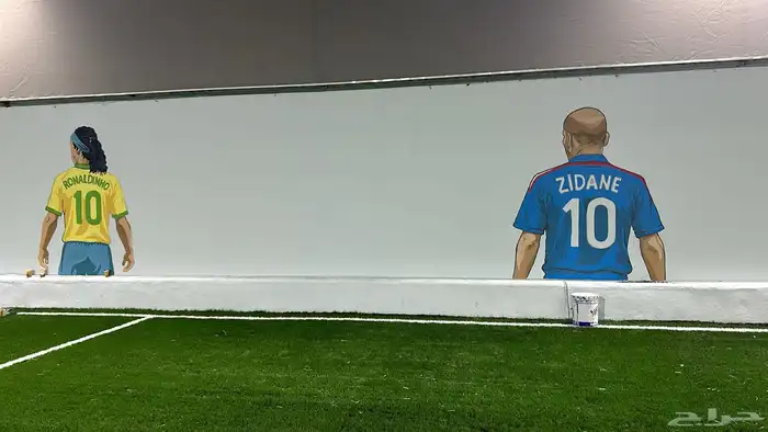 رسم ملاعب كرة قدم جداريات كرة قدم 4