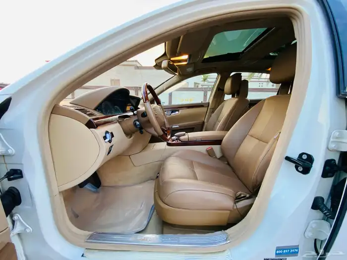 مرسيدس بانوراما S350 كت مخزنه بحاله الجديد ماشاء الله 26
