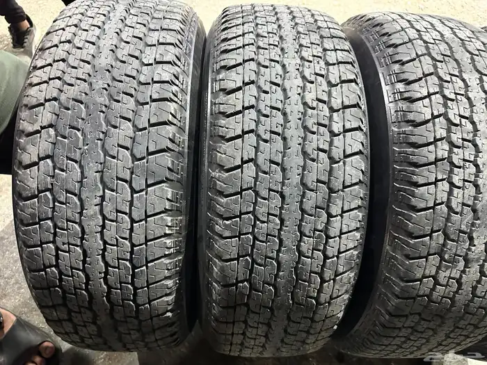 جنوط نيسان فتك اصلي وكاله  مع كفرات بريجستون 275.65.17 ت22 12