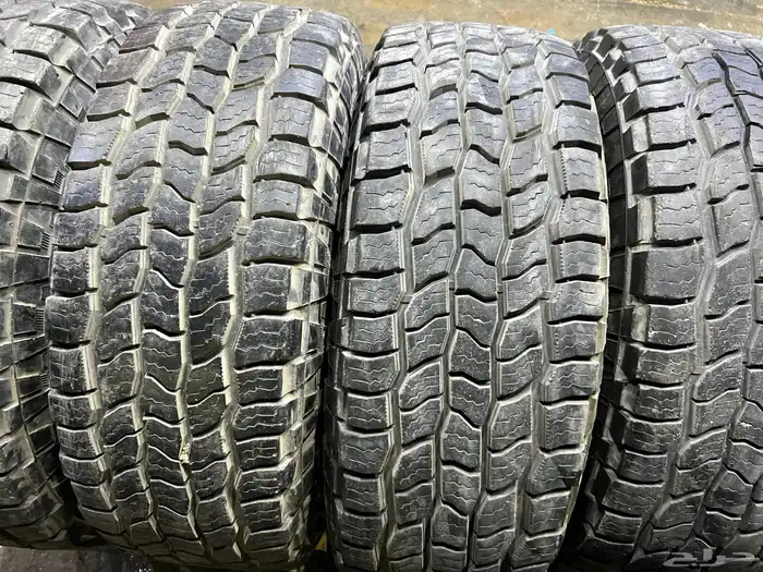 كفرات كوبر نص حجري مقاس 285 75 16 16