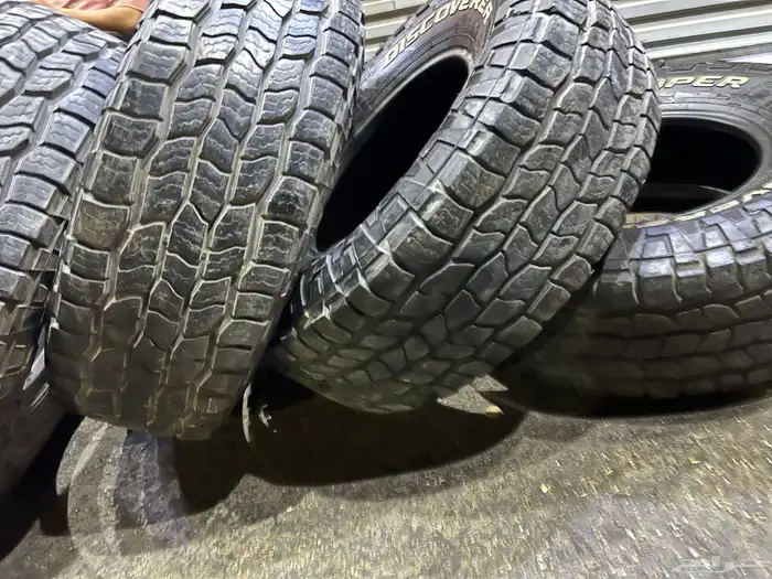 كفرات كوبر نص حجري مقاس 285 75 16 8