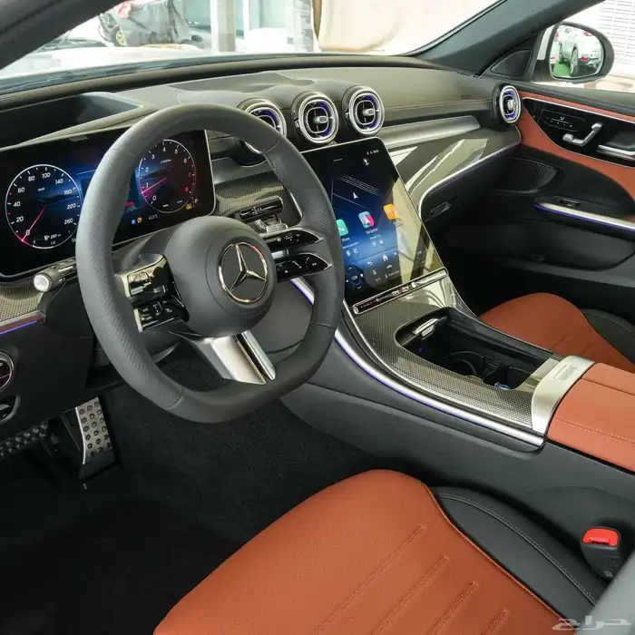 مرسيدس C200 AMG اصفار 2025 خليجي 9