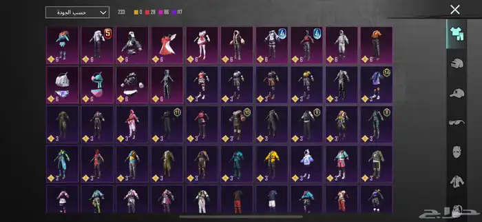 حساب ببجي للبيع 2