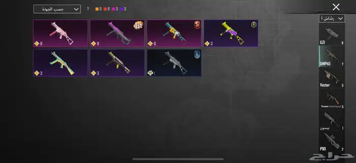 حساب ببجي للبيع 46