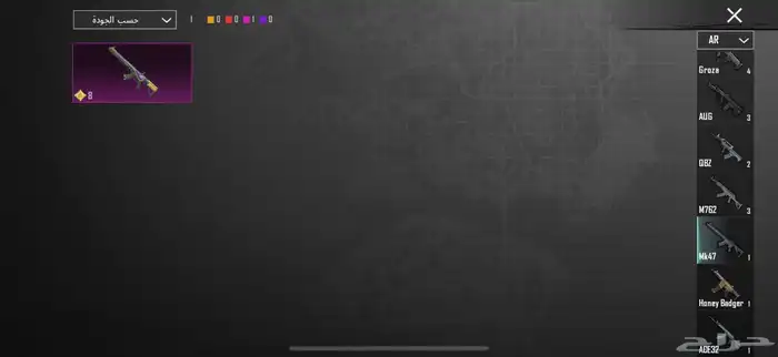 حساب ببجي للبيع 30