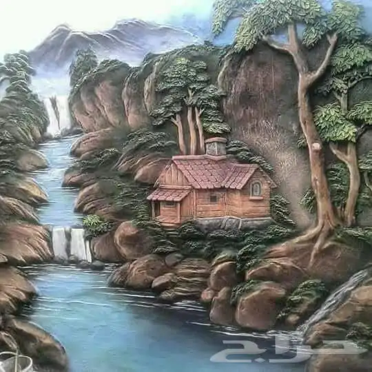 شلالات ديكورات زخرفه اسمنتيه بايدي اندنوسي 51