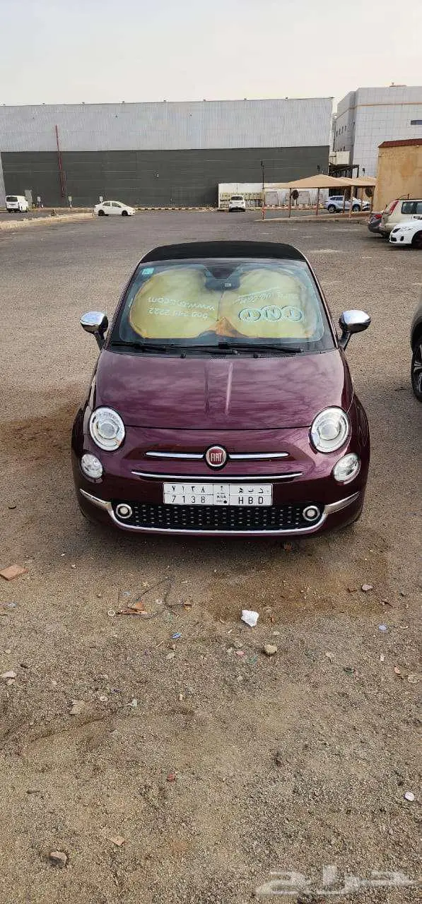 للبيع فيات 500 2020 شبه جديد 11