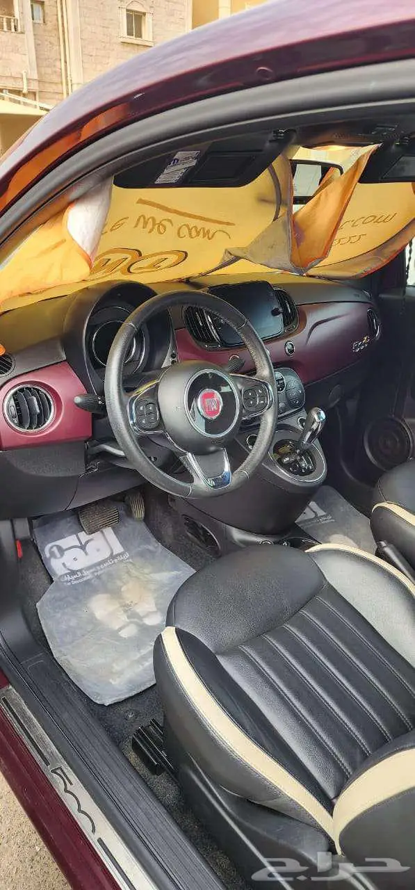 للبيع فيات 500 2020 شبه جديد 1