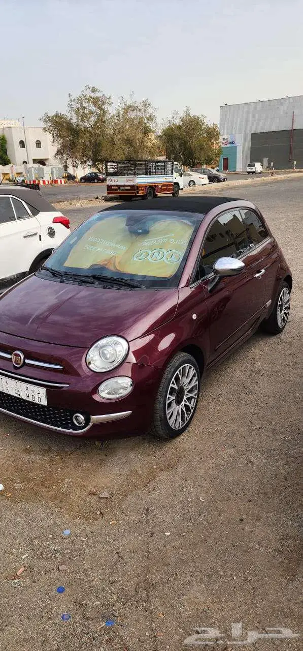 للبيع فيات 500 2020 شبه جديد 10