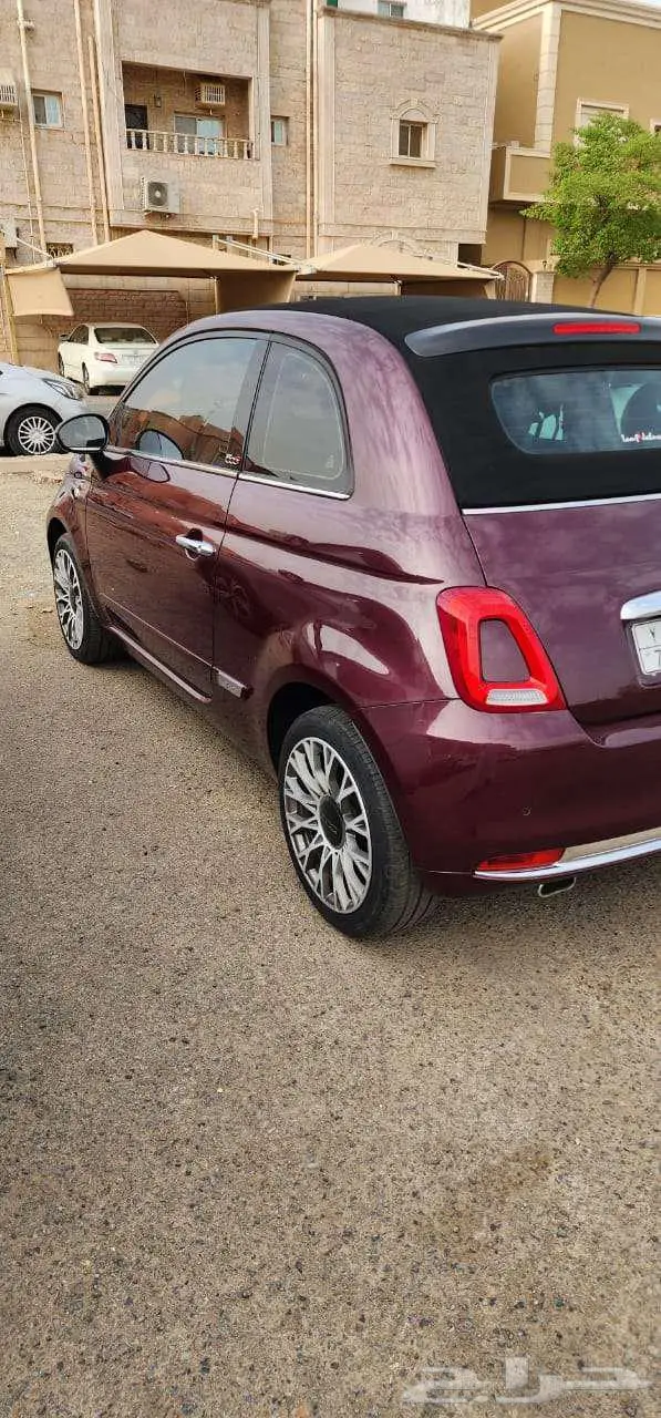 للبيع فيات 500 2020 شبه جديد 3