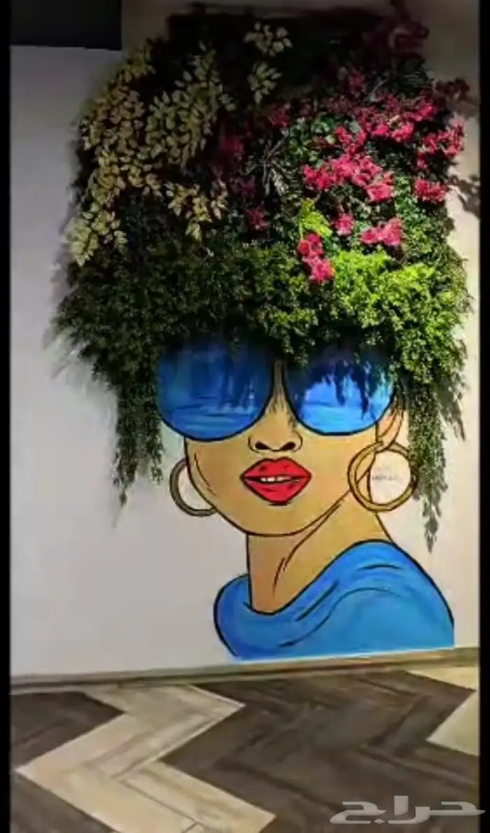 رسام جرافيتي و ديكور مسرح و رسم بلاك لايت و نحات نحت بارز 0