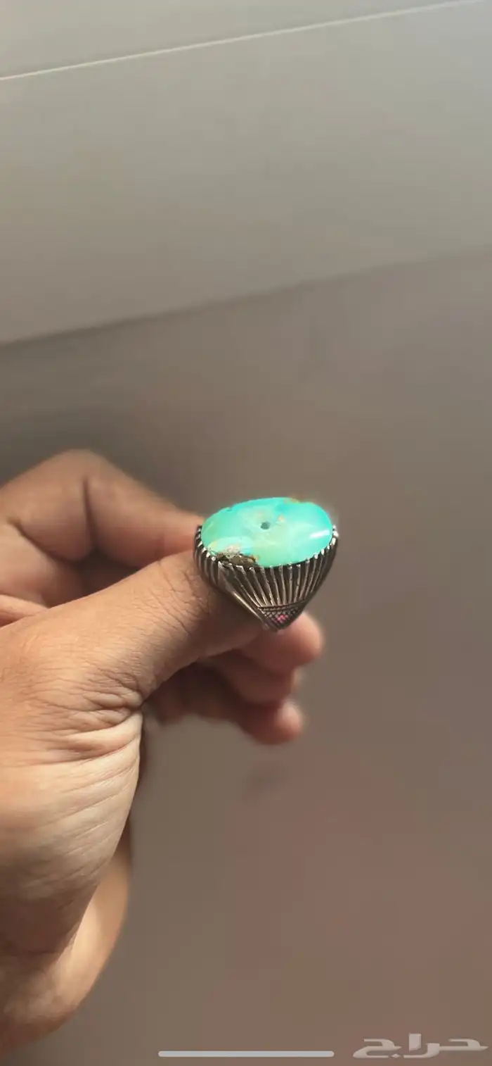 للبيع خواتم فضه بأحجار كريمه 4