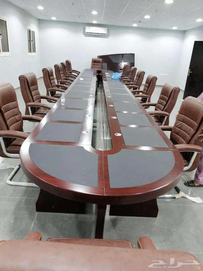 طاولة اجتماع جديد مودرن فخم صغير وكبير كل الوان وموديل متوفر 7