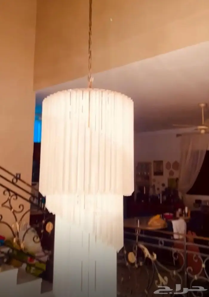 ثريا فاخره تعليق من سقف السطح للدور الأرضي 4