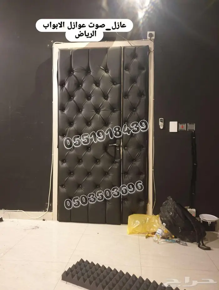 عازل اسفنج هرمي  عازل صخري اسفنج هرمي 7سم اسفنج طبق البيض 0