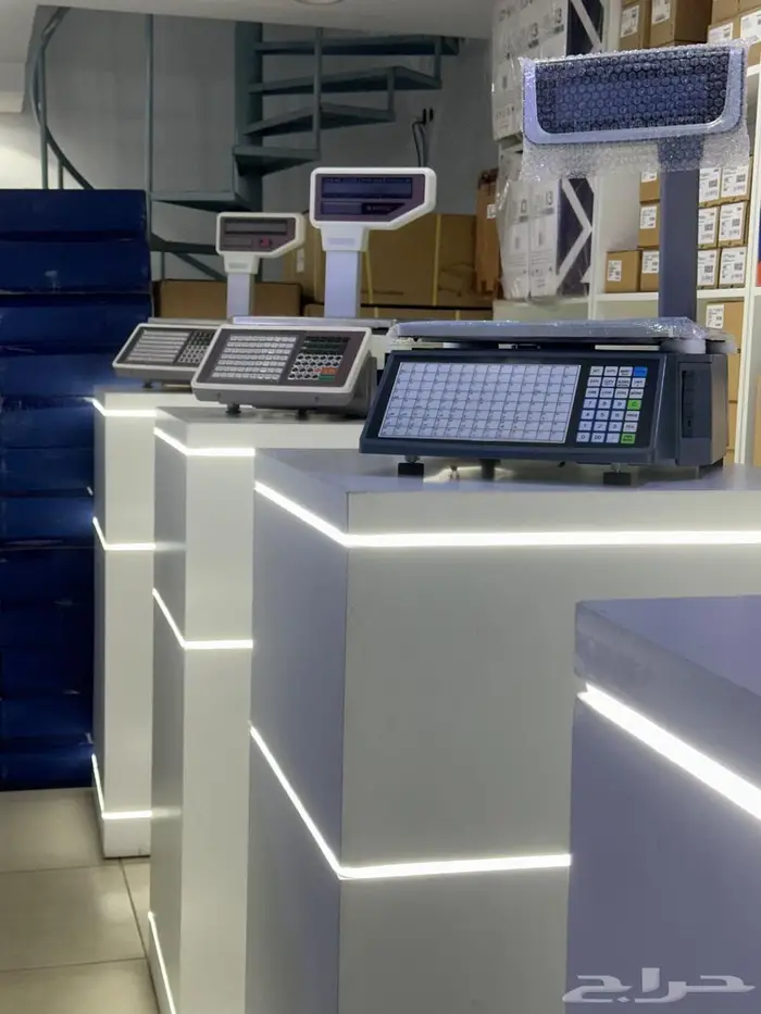 كاشير لمس درج نقود ميزان باركود قارئ باركود طابعة فواتير 0