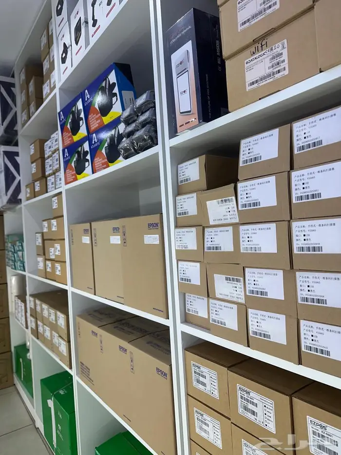 كاشير لمس درج نقود ميزان باركود قارئ باركود طابعة فواتير 5