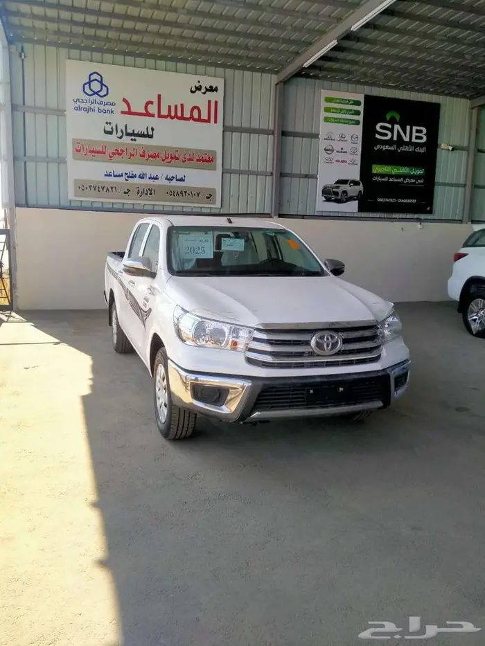 تويوتا هايلوكس الجديد 2025 ديزل غمارتين gl كاش واقساط وعروض 1
