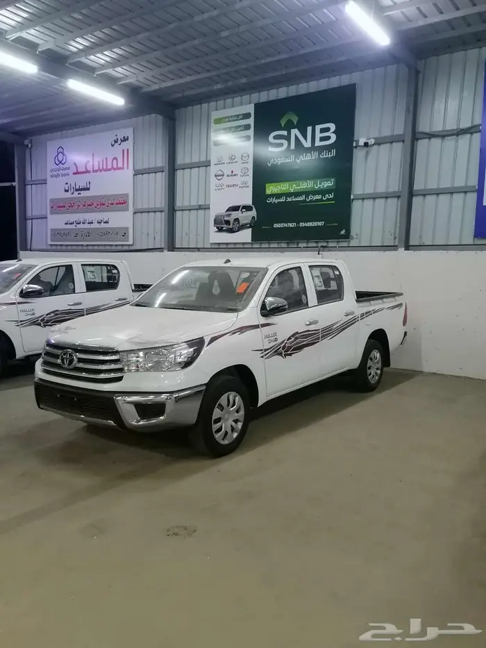 تويوتا هايلوكس الجديد 2025 ديزل غمارتين gl كاش واقساط وعروض 0