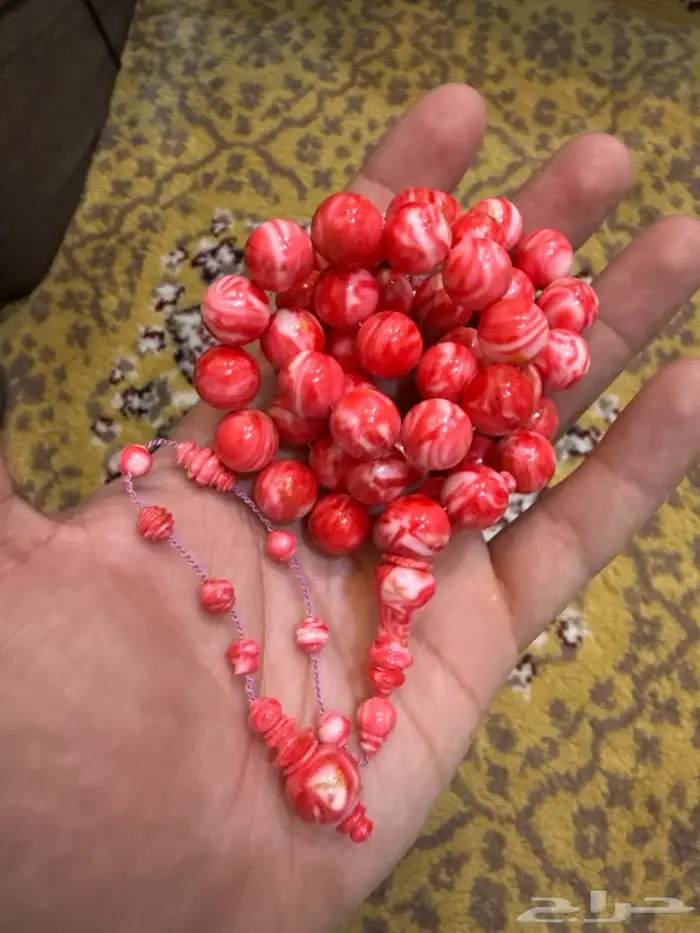 سبحة باسكن من عصي صب قديم 0