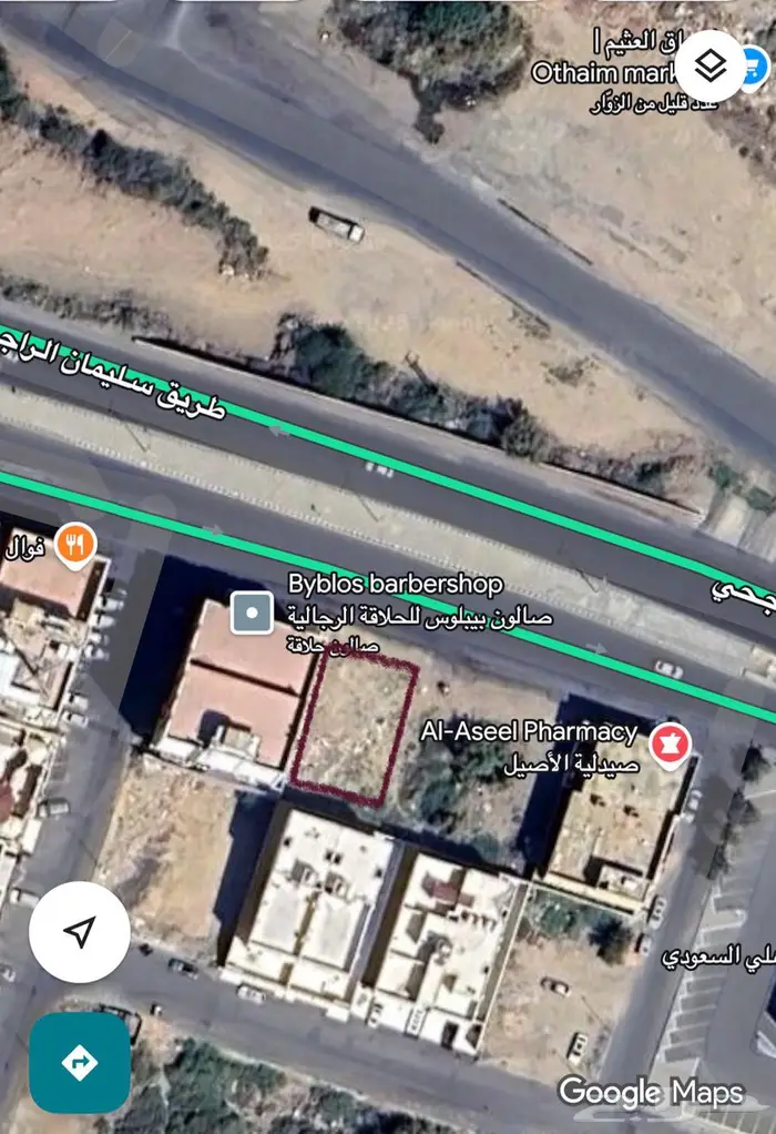 للإيجار ارض تجارية بالطائف الحلقة الشرقية 1